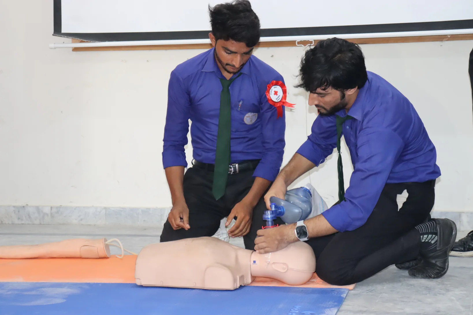 Nursing & Midwifery students at a departmental activity — photo 1