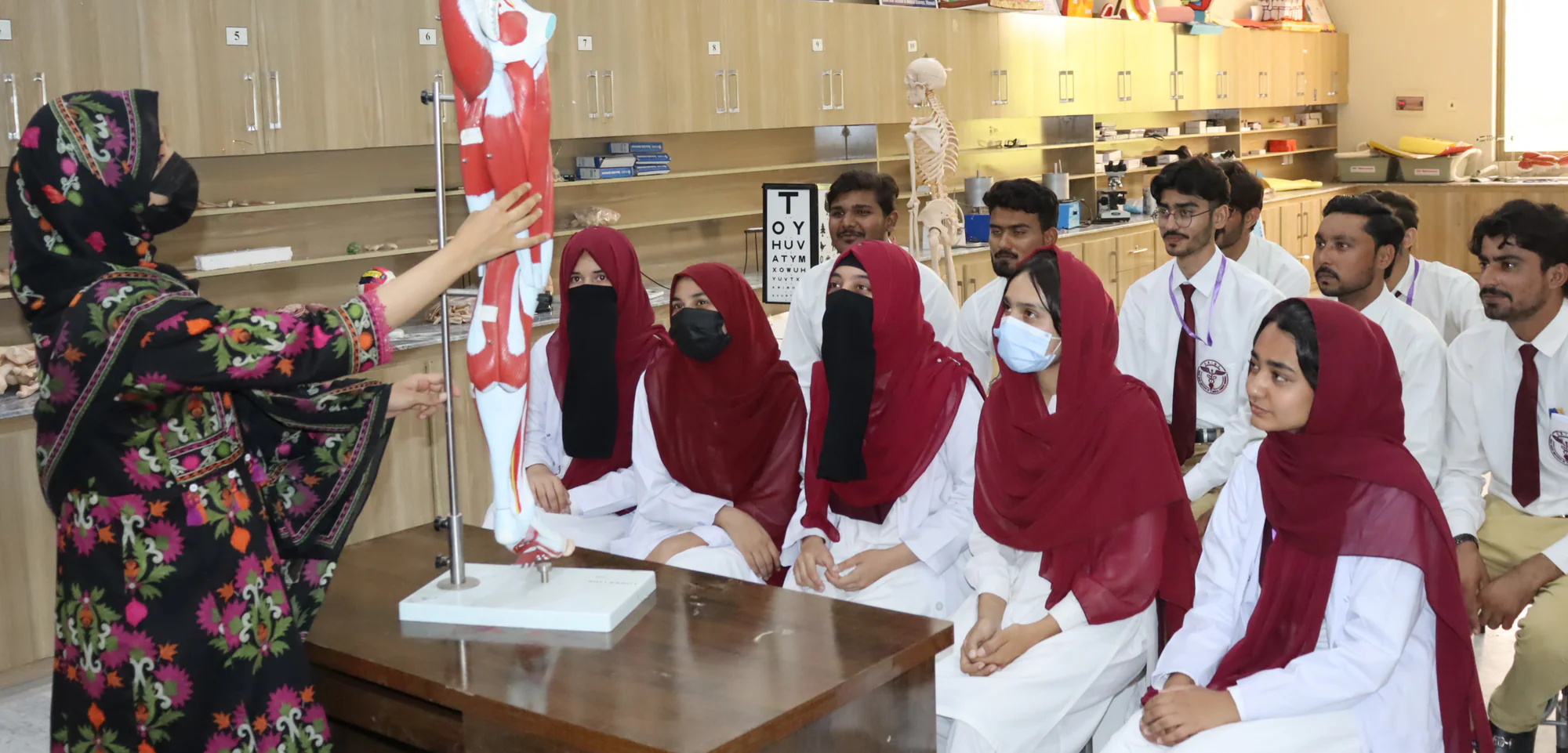 Physical Therapy students at a departmental activity โ photo 9