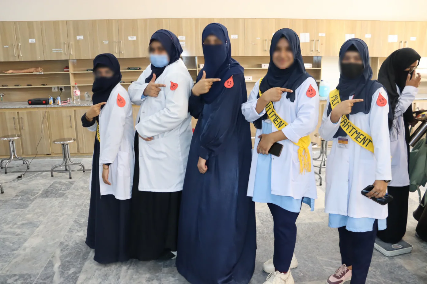 Medical Lab Technology students at a departmental activity — photo 2
