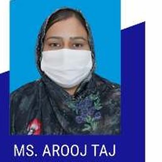 Portrait of Ms. Arooj Taj