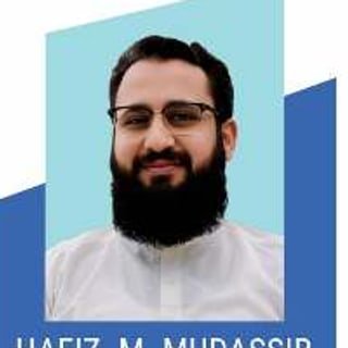 Portrait of Hafiz M. Mudassir