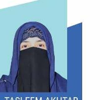 Portrait of Ms. Tasleem Akhtar